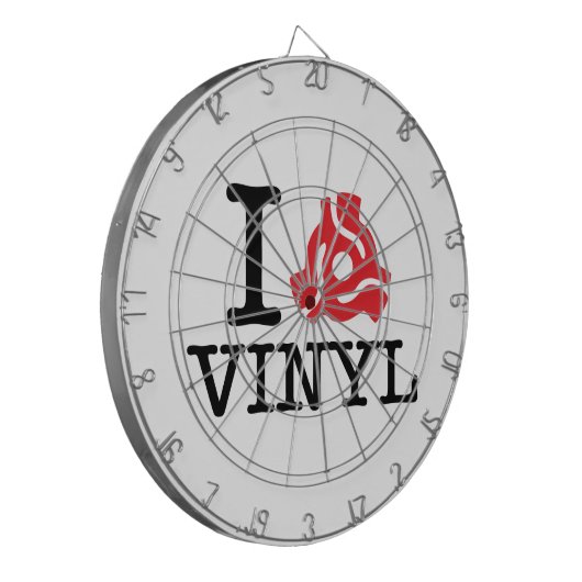 I 45 Adapter Vinyl Dartscheibe (Vorderseite Links)