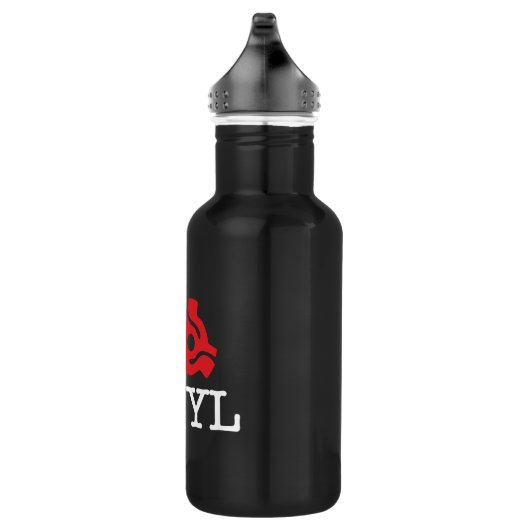 I 45 Adapter Vinyl Edelstahlflasche (Rechts)