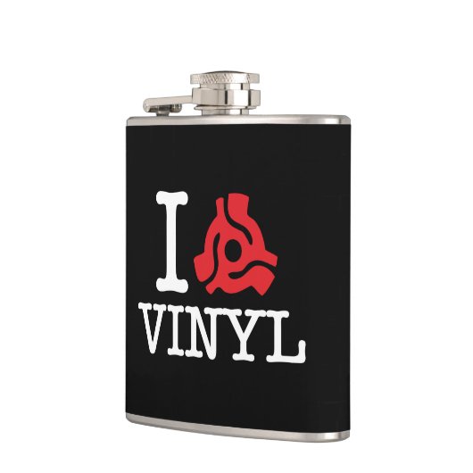 I 45 Adapter Vinyl Flachmann (Links)