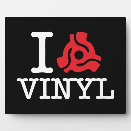 I 45 Adapter Vinyl Fotoplatte (Vorderseite)