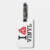 I 45 Adapter Vinyl Gepäckanhänger (Rückseite vertikal)