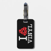 I 45 Adapter Vinyl Gepäckanhänger (Rückseite vertikal)