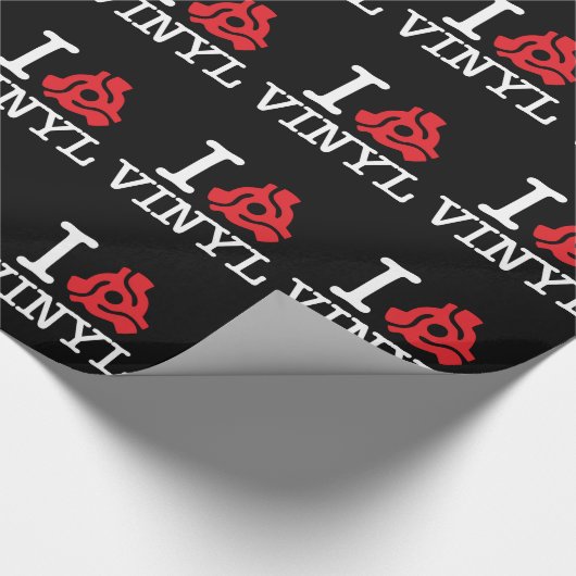 I 45 Adapter Vinyl Geschenkpapier (Ecke)