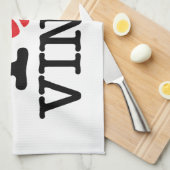 I 45 Adapter Vinyl Geschirrtuch (Viertel Falte)