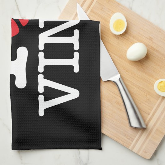 I 45 Adapter Vinyl Geschirrtuch (Viertel Falte)