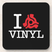 I 45 Adapter Vinyl Getränkeuntersetzer (Vorderseite)