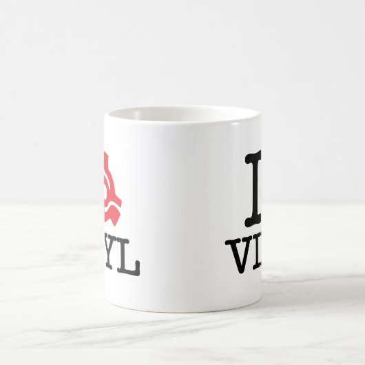 I 45 Adapter Vinyl Kaffeetasse (Mittel)