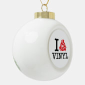 I 45 Adapter Vinyl Keramik Kugel-Ornament (Links)