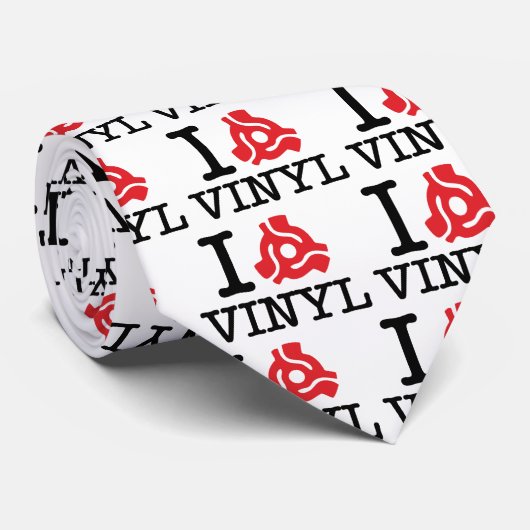 I 45 Adapter Vinyl Krawatte (Gerollt)
