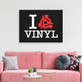 I 45 Adapter Vinyl Leinwanddruck (Insitu (Wohnzimmer))