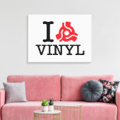 I 45 Adapter Vinyl Leinwanddruck (Insitu (Wohnzimmer))