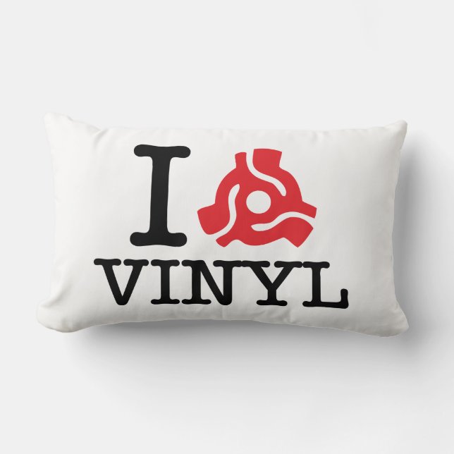 I 45 Adapter Vinyl Lendenkissen (Vorderseite)