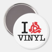 I 45 Adapter Vinyl Magnet (Vorderseite/Rückseite)