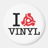 I 45 Adapter Vinyl Magnet (Vorne)