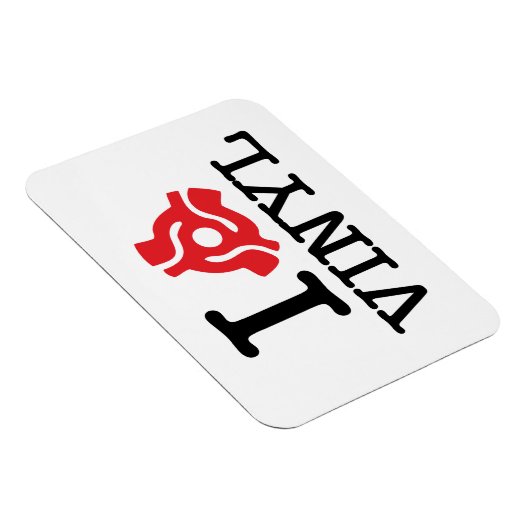 I 45 Adapter Vinyl Magnet (Rechte Seite)