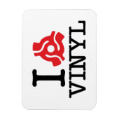 I 45 Adapter Vinyl Magnet (Vertikal)