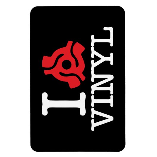 I 45 Adapter Vinyl Magnet (Vertikal)