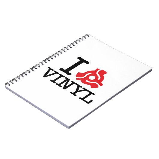 I 45 Adapter Vinyl Notizblock (Linke Seite)