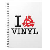 I 45 Adapter Vinyl Notizblock (Vorderseite)