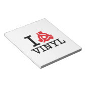 I 45 Adapter Vinyl Notizblock (angewinkelt)