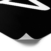 I 45 Adapter Vinyl Poster (Ecke)