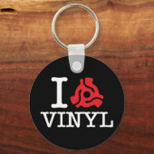 I 45 Adapter Vinyl Schlüsselanhänger (Vorderseite)