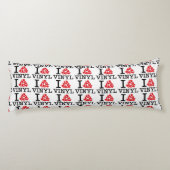 I 45 Adapter Vinyl Seitenschläferkissen (Rückseite)