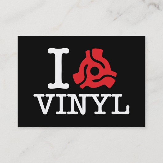 I 45 Adapter-Vinyl Visitenkarte (Rückseite)