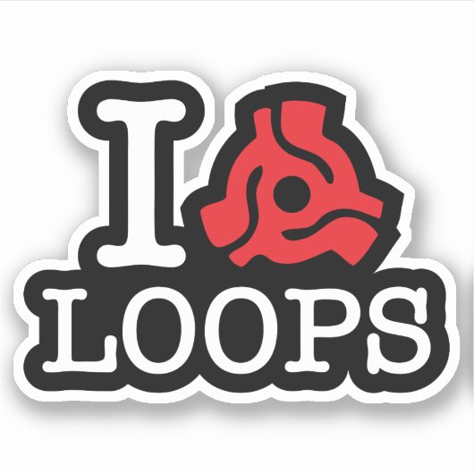 I 45 Adapterschleifen Aufkleber (Vorderseite)