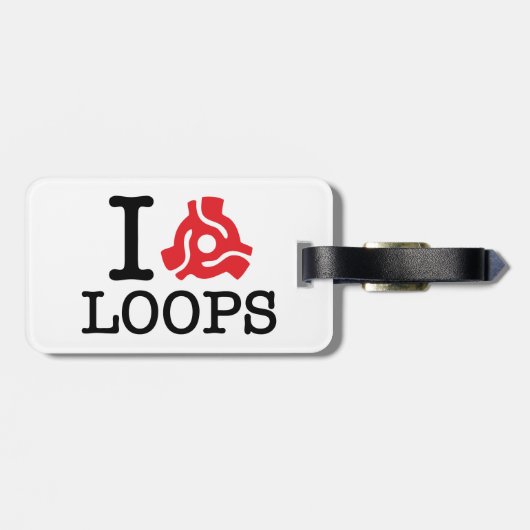 I 45 Adapterschleifen Gepäckanhänger (Rückseite horizontal)