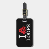 I 45 Adapterschleifen Gepäckanhänger (Vorderseite vertikal)