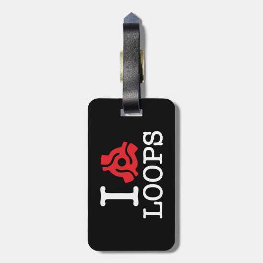 I 45 Adapterschleifen Gepäckanhänger (Rückseite vertikal)