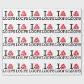 I 45 Adapterschleifen Geschenkpapier (Flach)