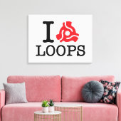 I 45 Adapterschleifen Leinwanddruck (Insitu (Wohnzimmer))