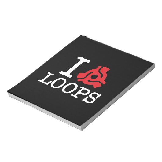 I 45 Adapterschleifen Notizblock (Rotiert)