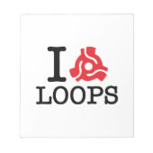 I 45 Adapterschleifen Notizblock (Vorderseite)