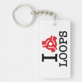 I 45 Adapterschleifen Schlüsselanhänger (Vorderseite)