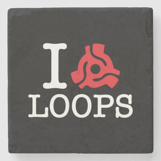 I 45 Adapterschleifen Steinuntersetzer (Vorderseite)