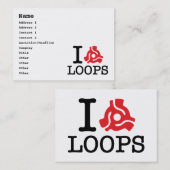 I 45 Adapterschleifen Visitenkarte (Vorne/Hinten)