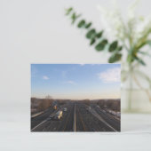 I-787 Morgenpflug Postkarte (Stehend Vorderseite)