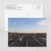 I-787 Morgenpflug Postkarte (Vorne/Hinten)