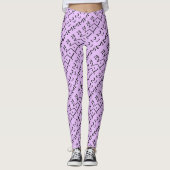 i 8 sum pi - Ich habe etwas Kuchen gegessen - Funn Leggings (Vorderseite)