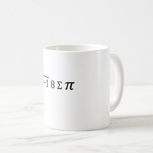 I 8 Summen-PU Kaffeetasse (VorderseiteRechts)
