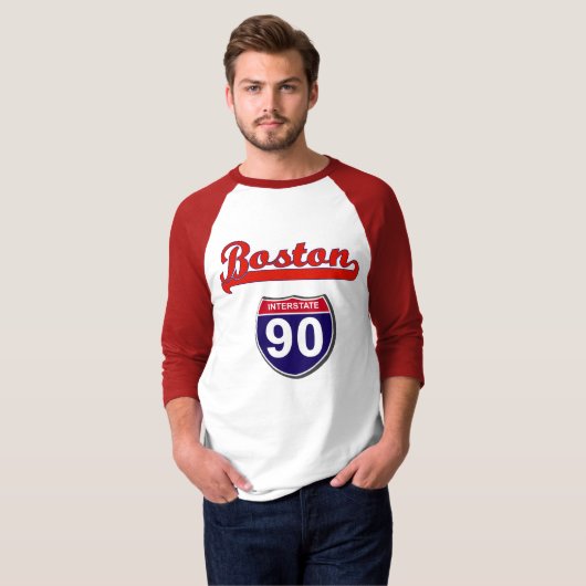 I-90 Boston T-Shirt (Vorne ganz)