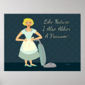 I Abhor a Vacuum Poster (Vorne)