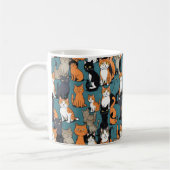 I Absolute Liebe Katzen Kaffeetasse (Links)