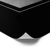 I Adore You - Welpenaugen eines Spitzes Poster (Ecke)