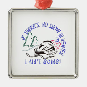 I Aint Gehen! Ornament Aus Metall