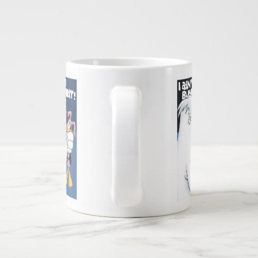 "I Ain't no Bunny Rabbit" Hugo & DAFFY DUCK™ Jumbo-Tasse (Rückseite)