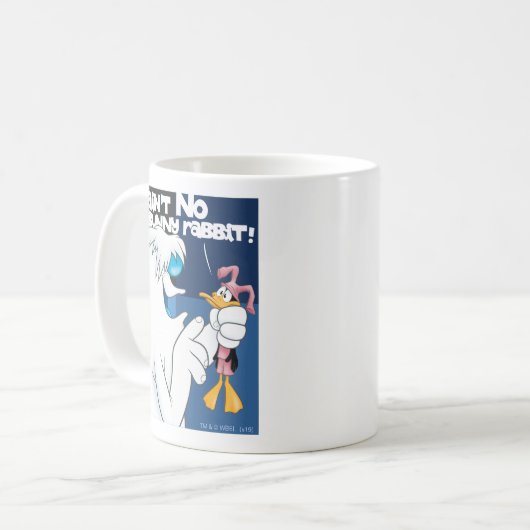 "I Ain't no Bunny Rabbit" Hugo & DAFFY DUCK™ Kaffeetasse (Vorderseite Links)